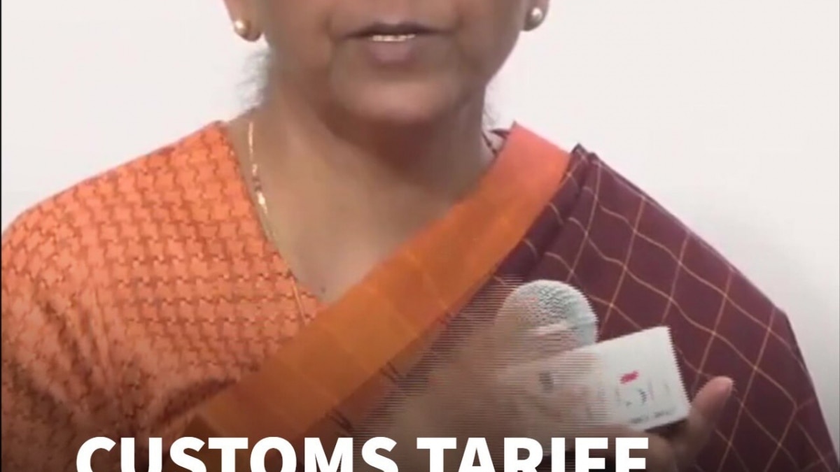 FM Sitharaman Signals More Customs Tariff Cuts, Rationalisation In Budget 2027-28