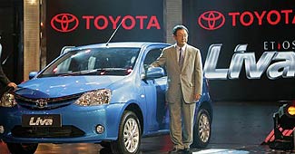 Toyota's hatchback 'Etios Liva' by April next yr