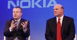 Nokia ties up with Microsoft to take on Apple, Google Nokia ties up with Microsoft to take on Apple, Google