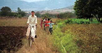 Shaktimaan Bhegde on his rounds