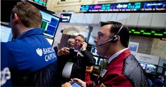 US stocks close on a positive note on hopes for a Europe fix; Dow up 272 points