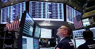 US stocks slump after Fed offers bleak outlook
