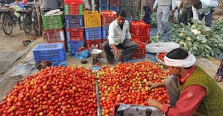Food inflation eases to nearly four-year low of 4.35% Food inflation eases to nearly four-year low of 4.35%