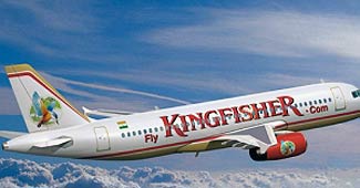 Kingfisher Airlines down 5% on frozen accounts over non-payment