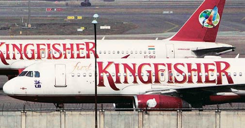 Kingfisher Airlines shares down 13 per cent, hits 52-week low on NSE