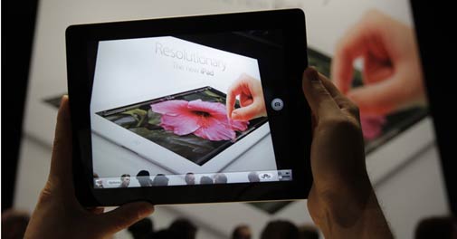 New iPad sells briskly in India debut