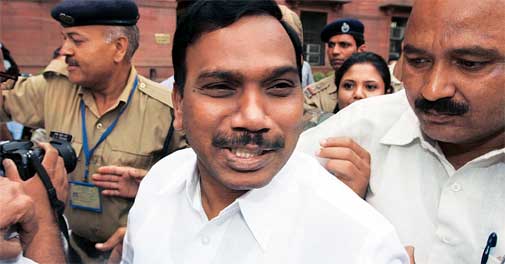 Key pointers: A Raja walks out of Tihar Jail after 15 months