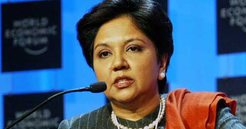 Indra Nooyi No 4 among 18 women in Fortune 500 listing
