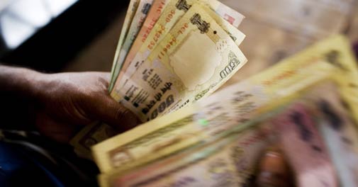 Rupee rises 40 paise vs dollar as stocks rally