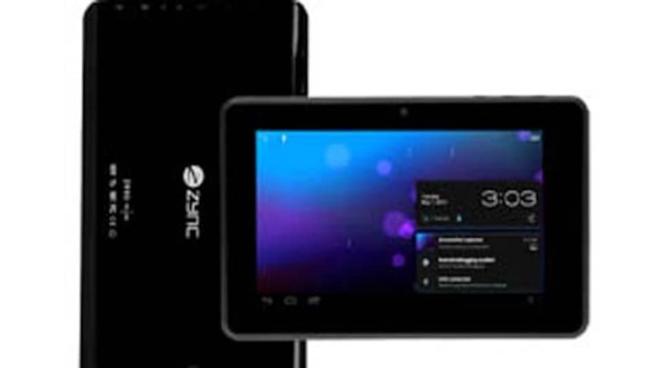 Zync launches Z 999 Plus tablet - BusinessToday