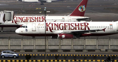 Kingfisher Airlines hits lower circuit again, down 5 per cent