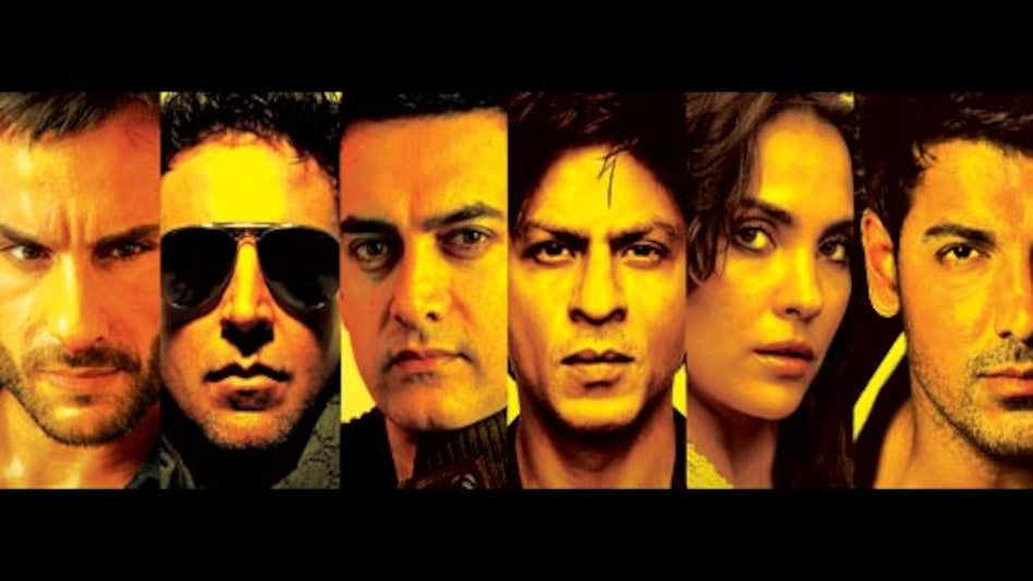 New role: From left, Saif Ali Khan, Akshay Kumar, Aamir Khan, Shah Rukh Khan, Lara Dutta and John Abraham New role: From left, Saif Ali Khan, Akshay Kumar, Aamir Khan, Shah Rukh Khan, Lara Dutta and John Abraham