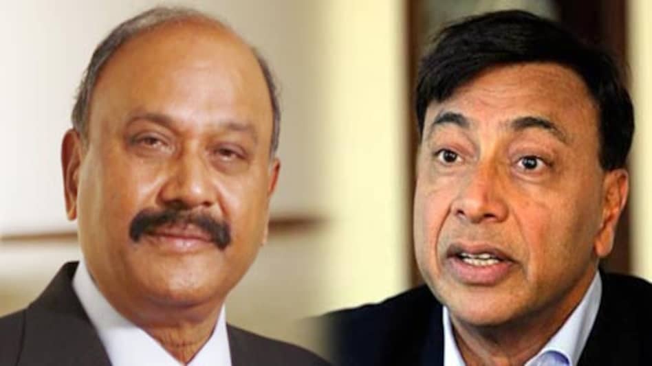 From Left: GMR boss G.M. Rao and Tycoon Lakshmi Mittal From Left: GMR boss G.M. Rao and Tycoon Lakshmi Mittal