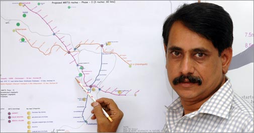 'Half of Hyderabad Metro's revenues will come from property development and rentals'