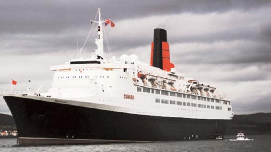 RMS Queen Elizabeth II cruiseship RMS Queen Elizabeth II cruiseship