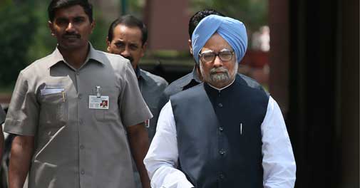 Prime Minister Manmohan Singh has said the government was ready to discuss all issues. PHOTO: AP