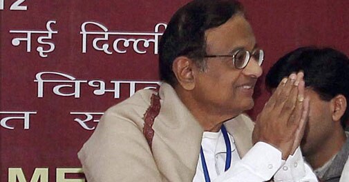 Finance Minister P Chidambaram