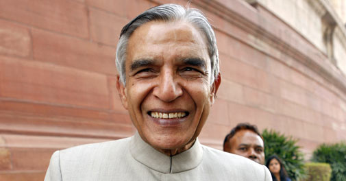 Railway Minister Pawan Kumar Bansal