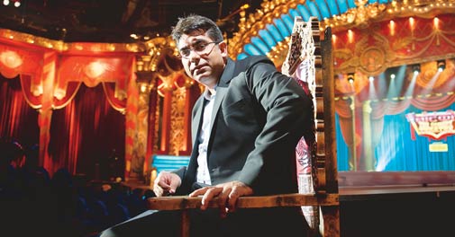 We have run a 100-metre race really well by making short-duration reality shows. We now want to run a marathon, as fiction soaps have a two-or three-year horizon: Deepak Dhar <em>Photo: Nishikant Gamre</em>