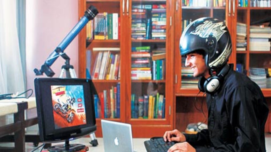 Raghav Sood, 15, playing computer games at home. He has created nearly a dozen Android apps and set up a company called Appaholics <em>Photo: Aditya Kapoor/www.indiatodayimages.com</em> Raghav Sood, 15, playing computer games at home. He has created nearly a dozen Android apps and set up a company called Appaholics <em>Photo: Aditya Kapoor/www.indiatodayimages.com</em>