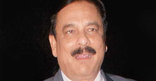 Sahara group chief Subrata Roy