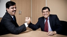 Is the time right for Reliance Capital to hunt for partner for insurance business? Deal or no deal? RGICL's Rakesh Jain (left) with Reliance Capital's Sam Ghosh