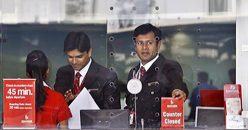 Kingfisher Airlines' staff goes on hunger strike over non-payment of salaries