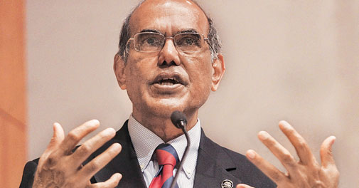 D. Subbarao, governor, RBI