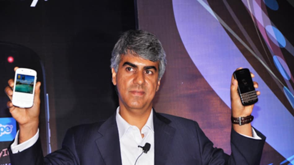 Sunil Lalvani, Managing Director of Blackberry India, at the launch of its Q10 smartphone Sunil Lalvani, Managing Director of Blackberry India, at the launch of its Q10 smartphone
