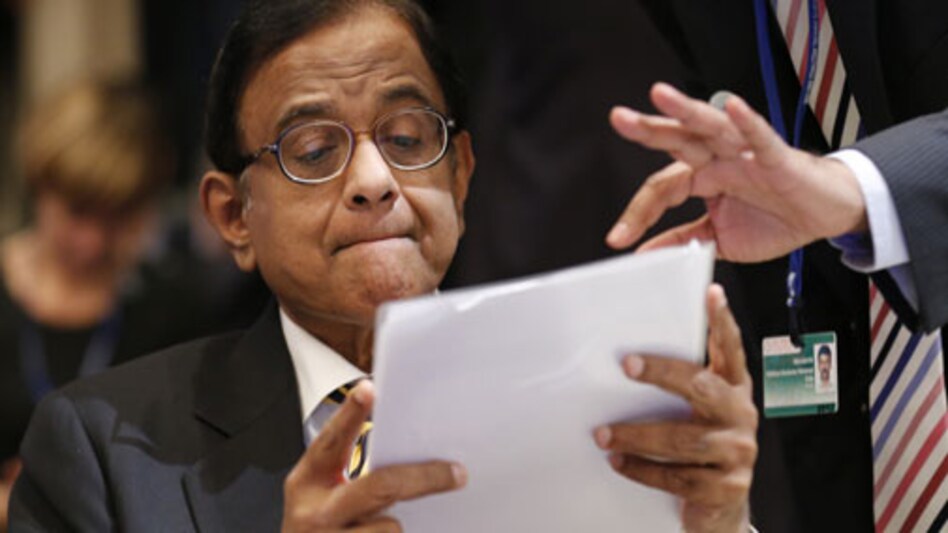Finance Minister P Chidambaram. PHOTO: Reuters Finance Minister P Chidambaram. PHOTO: Reuters