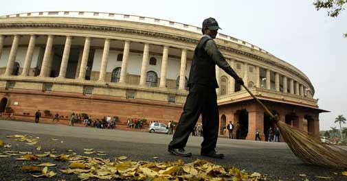 Robert Vadra land deals issue paralyses Parliament 
