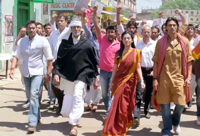 Prakash Jha's Satyagraha has a fair opening at box office