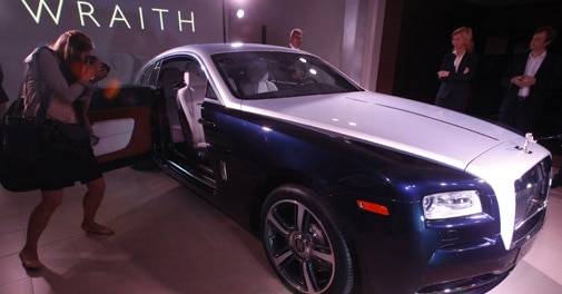 Rolls-Royce launches 'Wraith' in Maharashtra