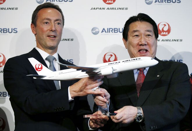 Airbus clinches landmark $9.5 bn order from Japan Airlines