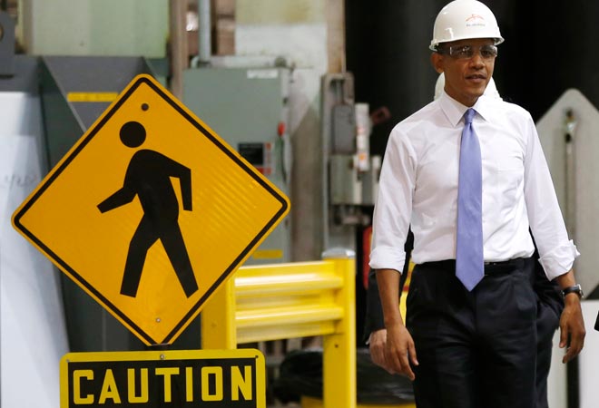 Barack Obama thanks Lakshmi Mittal for investing in America