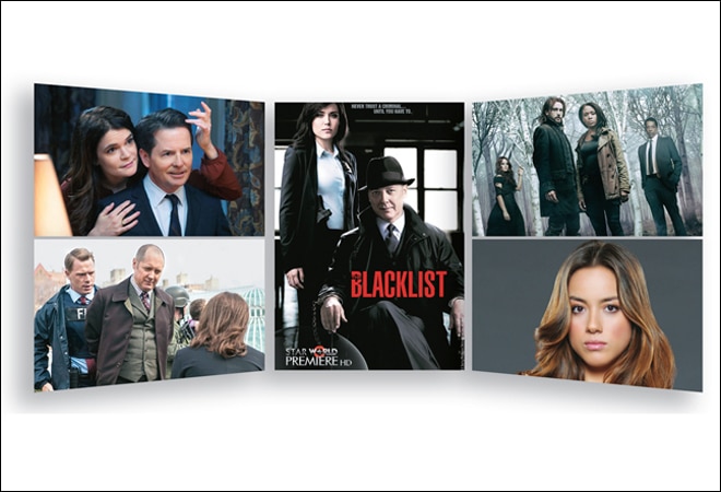 The latest episodes of popular US TV shows such as The Michael J. Fox Show (top left), The Blacklist (bottom left and centre), Sleepy Hollow (top right) and Agents of S.H.I.E.L.D (bottom right) can now be watched in India as well