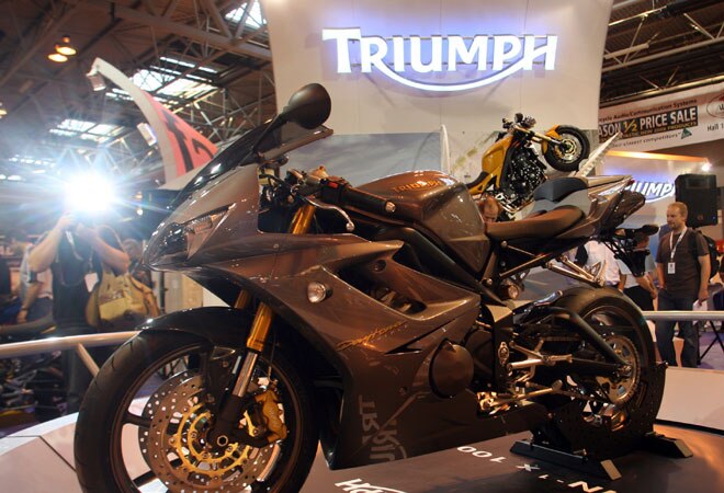 Britain's Triumph to sell bikes in India from Thursday 