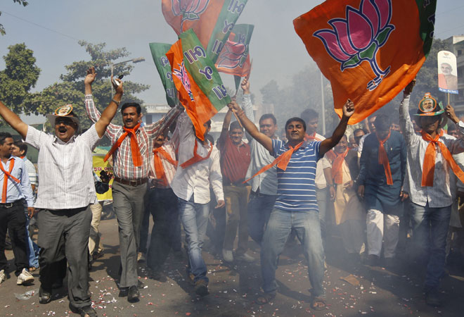 BJP front-runner in May 2014 general elections: BofA-ML BJP front-runner in May 2014 general elections: BofA-ML