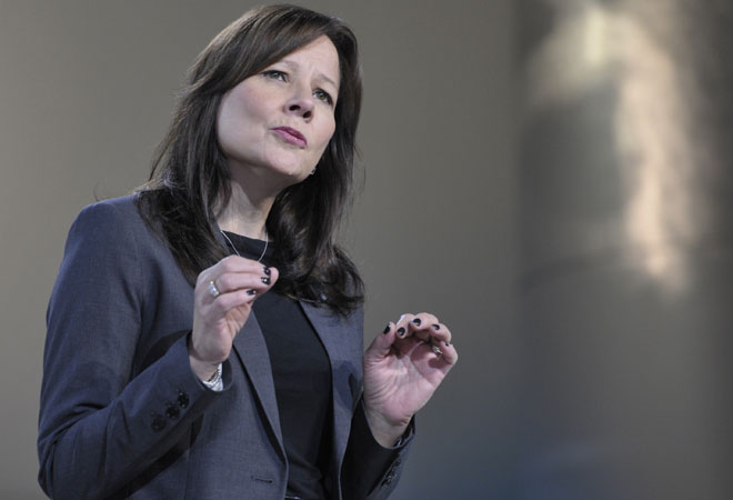 General Motors names Mary Barra CEO 