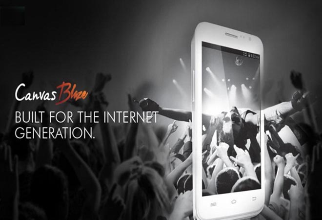 Micromax launches Canvas Blaze smartphone in tie-up with MTS, priced at Rs 11,000