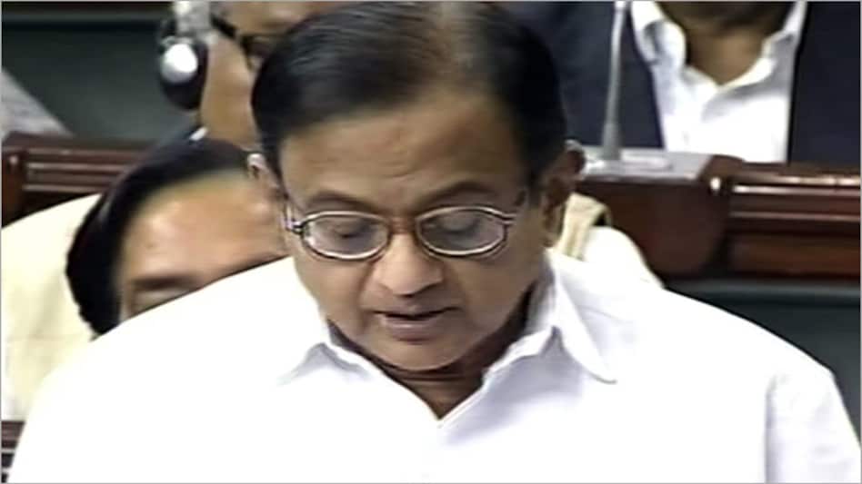Finance Minister P Chidambaram. Finance Minister P Chidambaram.