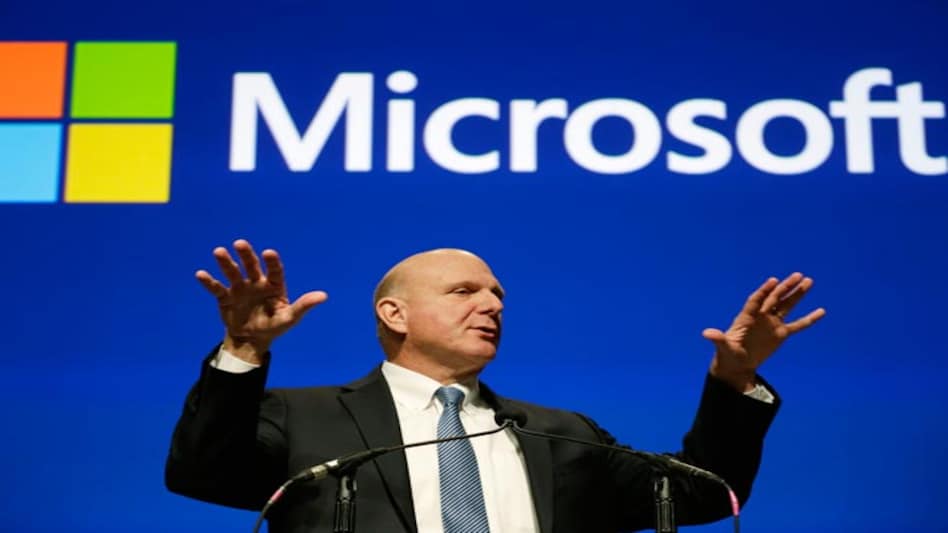 Former Microsoft CEO Steve Ballmer. PHOTO: AP Former Microsoft CEO Steve Ballmer. PHOTO: AP