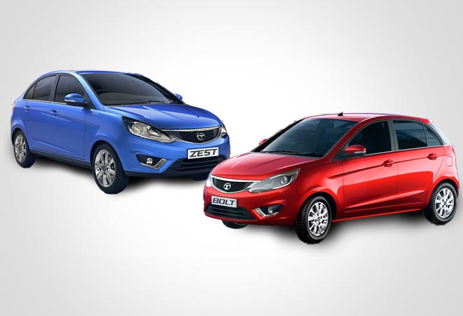 Tata Motors unveils sedan Zest, hatchback Bolt Tata Motors unveils sedan Zest, hatchback Bolt