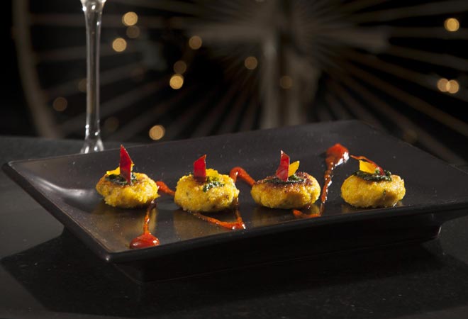  Asian Goddess with Corn and Tofu Cakes. 