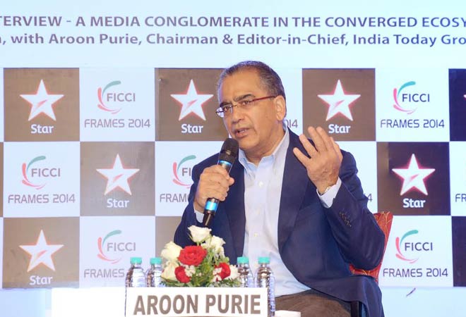 Media companies must change or perish, says Aroon Purie
