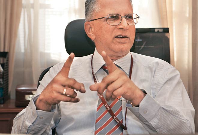 Former home secretary and chairman of MCX-SX G.K. Pillai.