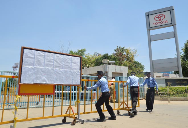 Ready to resume work but won't sign underatking: Toyota workers Ready to resume work but won't sign underatking: Toyota workers
