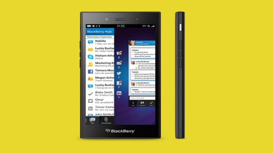 BlackBerry Z3 launched in India at Rs 15,990 BlackBerry Z3 launched in India at Rs 15,990