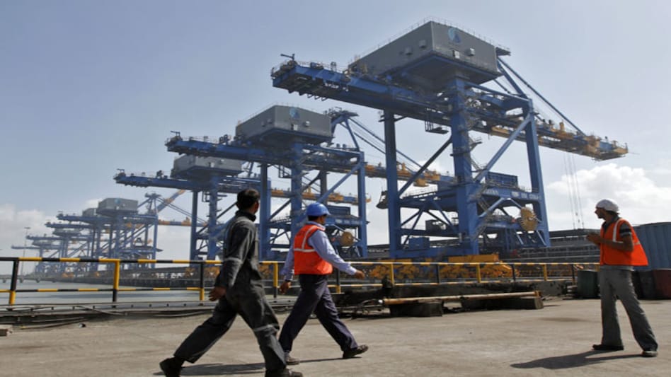The terminal, the fourth at Adani's Mundra complex in the state of Gujarat, will be built over two years in a 50-50 joint venture, Adani Ports said in a statement on Friday.Photo: Reuters The terminal, the fourth at Adani's Mundra complex in the state of Gujarat, will be built over two years in a 50-50 joint venture, Adani Ports said in a statement on Friday.Photo: Reuters