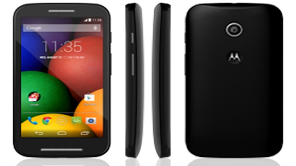 Motorola's premium smartphone Moto E. Motorola's premium smartphone Moto E.